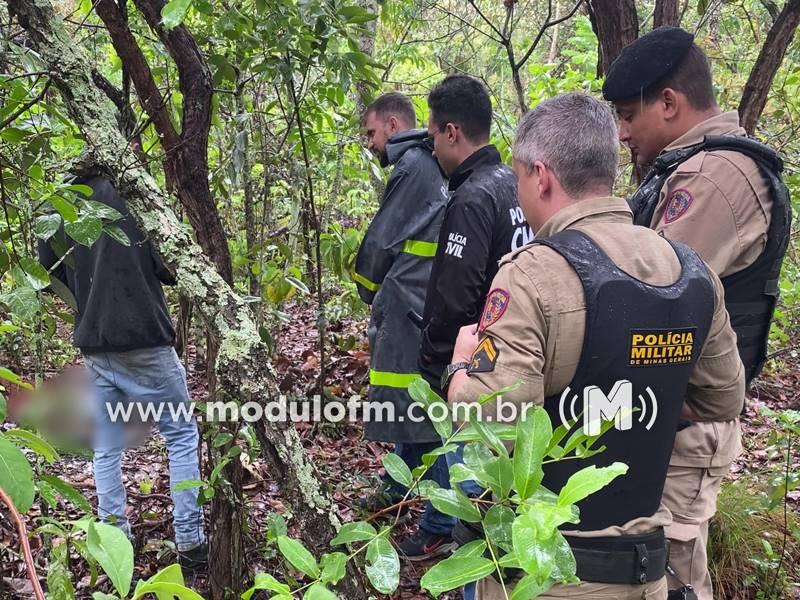 Mulher encontra corpo em estado avançado de decomposição enquanto colhia pequis em fazenda de Coromandel