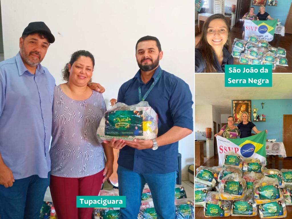 Imagem 5 do post Campanha Natal de Amor do Sicoob Coopacredi faz doação de cerca de 6t de alimentos