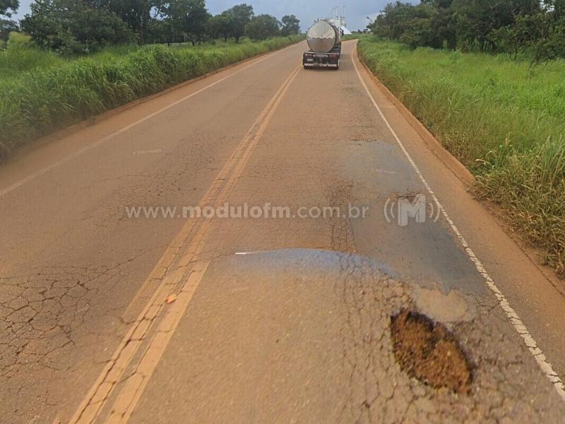 Governo de MG publica edital de recapeamento da MG-188 entre Patrocínio e Coromandel