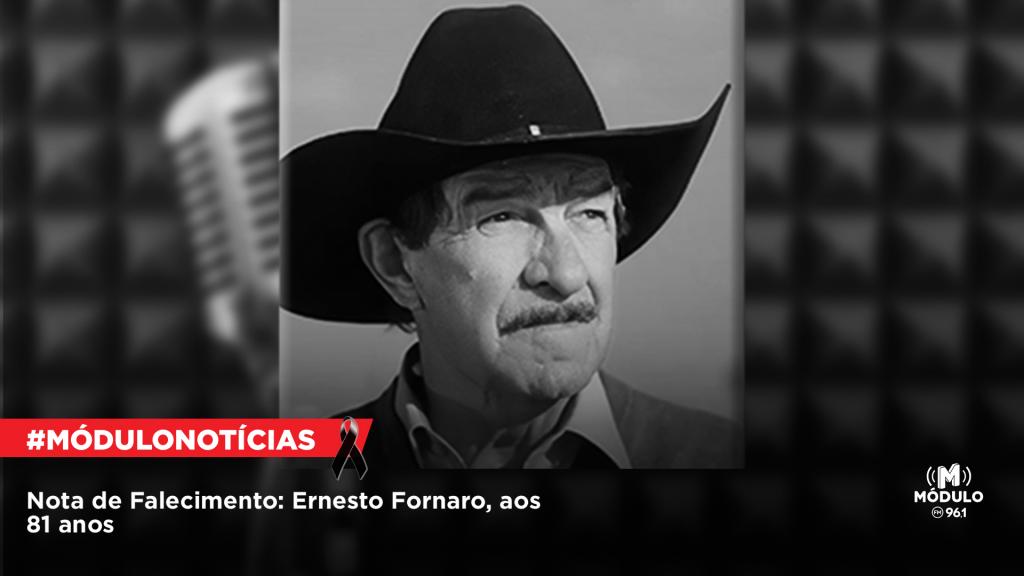 Nota de falecimento: Ernesto Fornaro, aos 81 anos