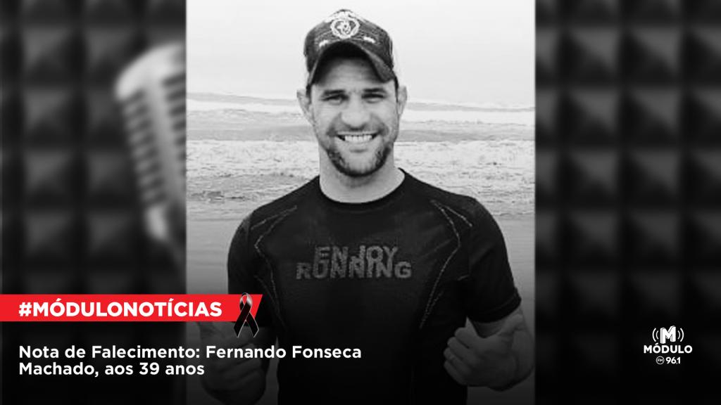 Nota de Falecimento: Fernando Fonseca Machado, aos 39 anos