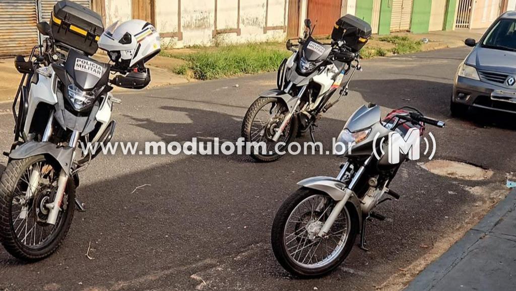 Polícia Militar intensifica a Operação Cavalo de Aço e apreende três motocicletas nesta quinta-feira