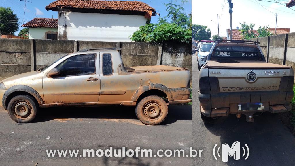 Polícia Militar recupera veículo furtado em Monte Carmelo