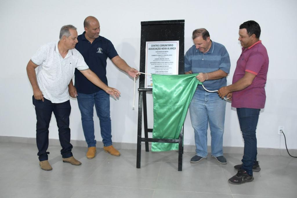 Imagem 1 do post Prefeitura inaugura obras de reconstrução do Centro Comunitário da Associação Nova Aliança