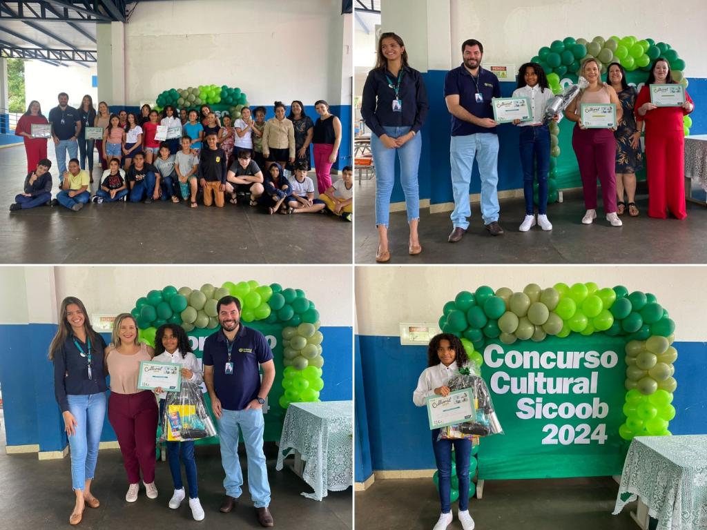 Imagem 2 do post Sicoob Coopacredi premia alunos no Concurso Cultural 2024