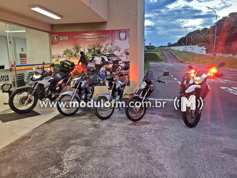 Operação Cavalo de Aço: PM intensifica fiscalização de motos em Patrocínio e Monte Carmelo