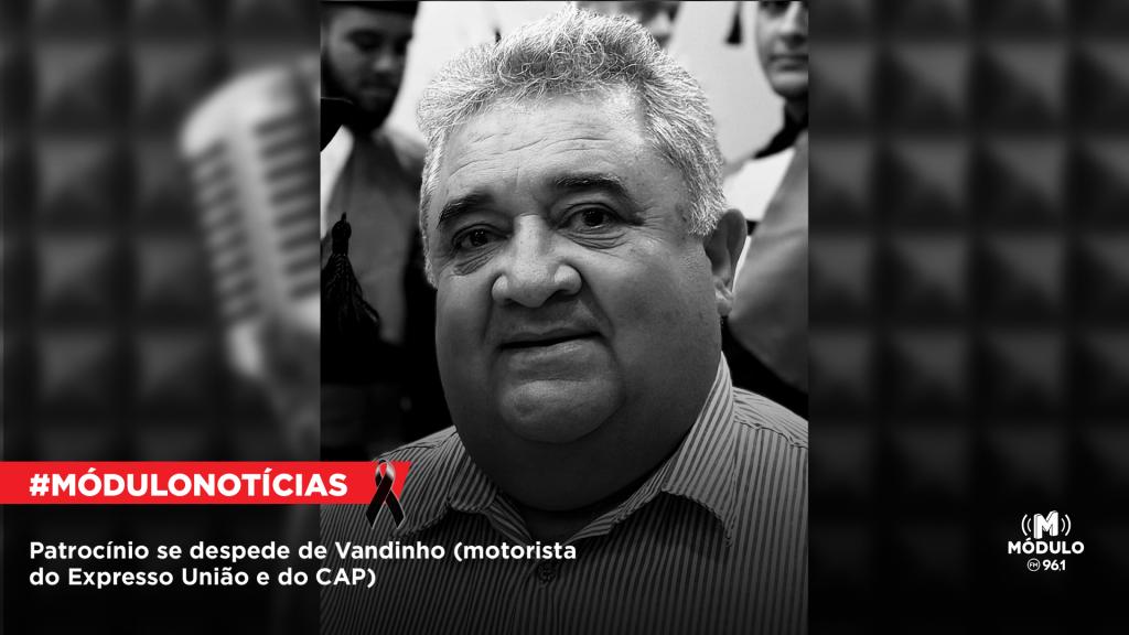 Patrocínio se despede de Vandinho (motorista do Expresso União e do CAP)