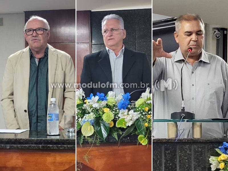 Realizada na Câmara Municipal as posses do Dr. Marco Antônio, Bebé e Panxita