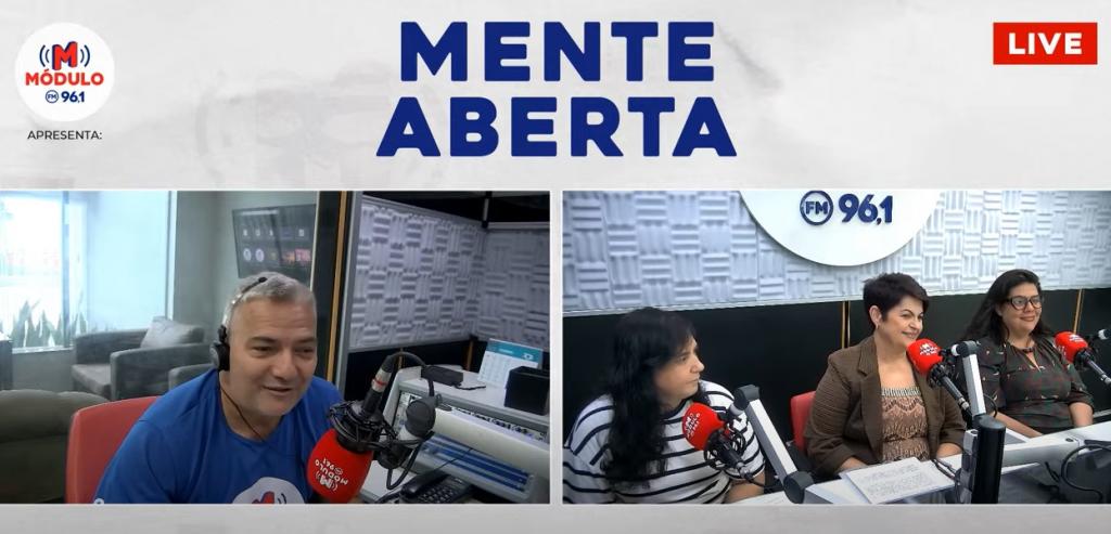 Secretária de Cultura participou hoje do Mente Aberta, da Módulo FM; assista ao programa