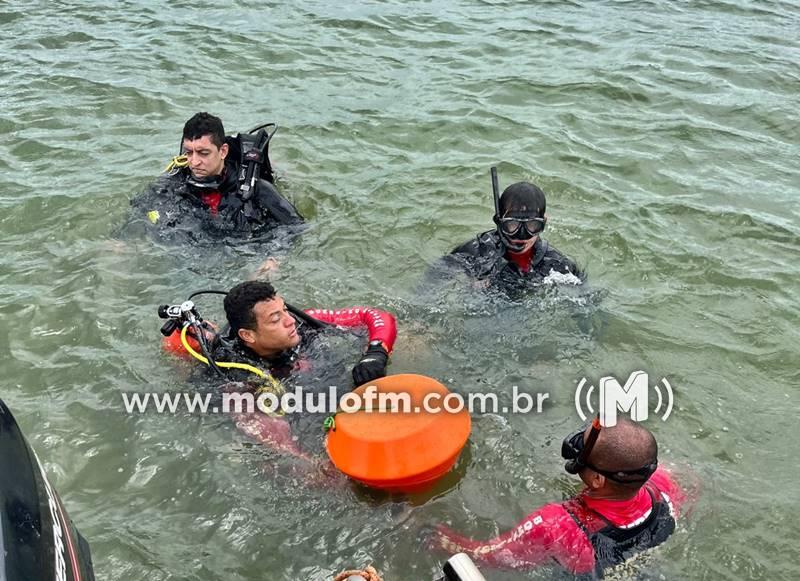 Imagem 1 do post Bombeiros entram no quinto dia de buscas por pescador desaparecido na represa de Nova Ponte em Patrocínio