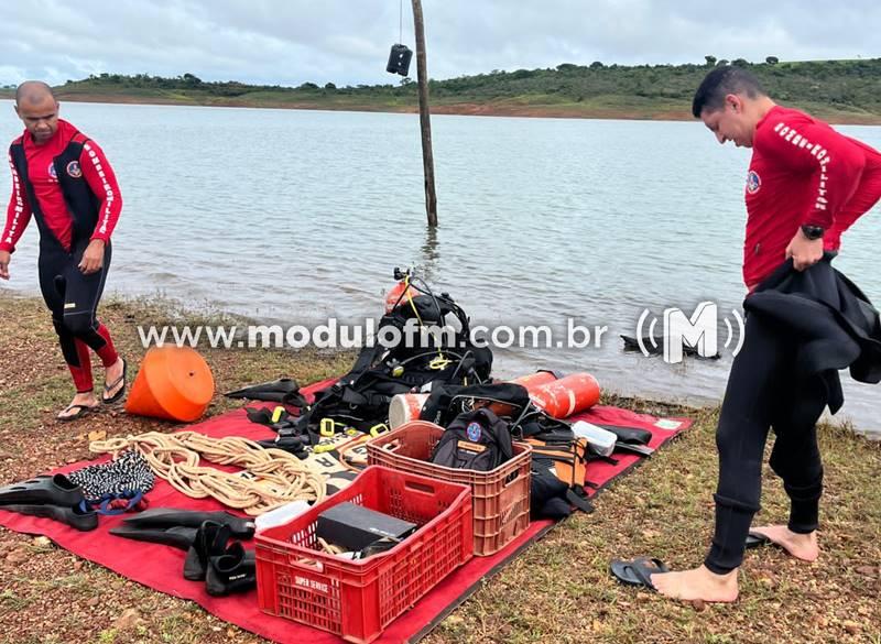 Imagem 4 do post Bombeiros seguem buscas por pescador desaparecido na represa de Nova Ponte, em Patrocínio, desde sábado