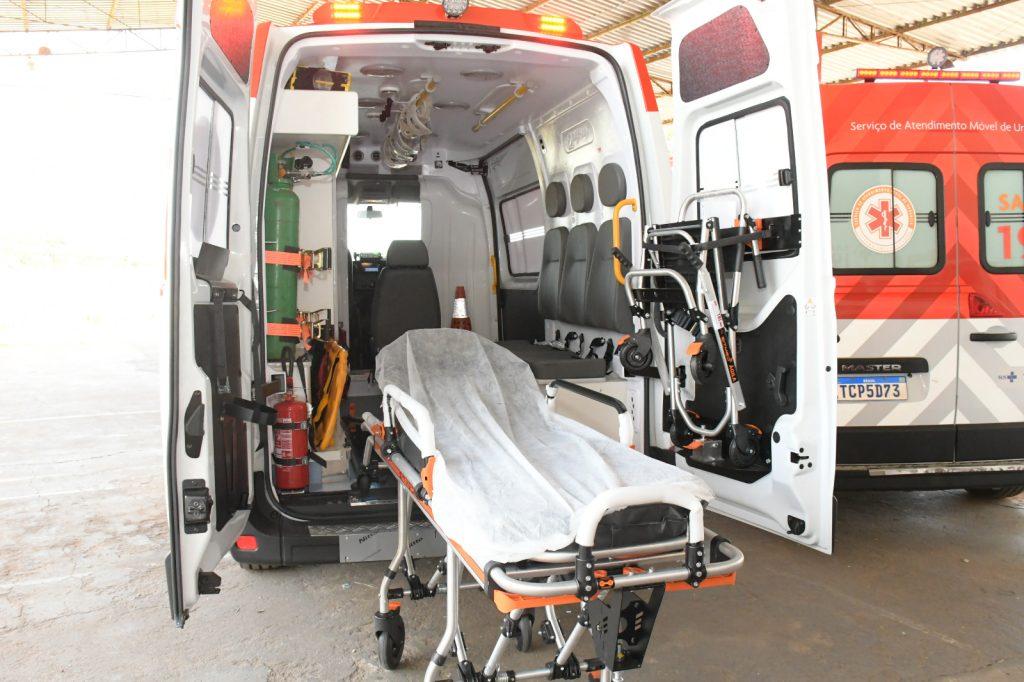 Imagem 1 do post Patrocínio recebe nova ambulância de suporte básico para a frota do SAMU