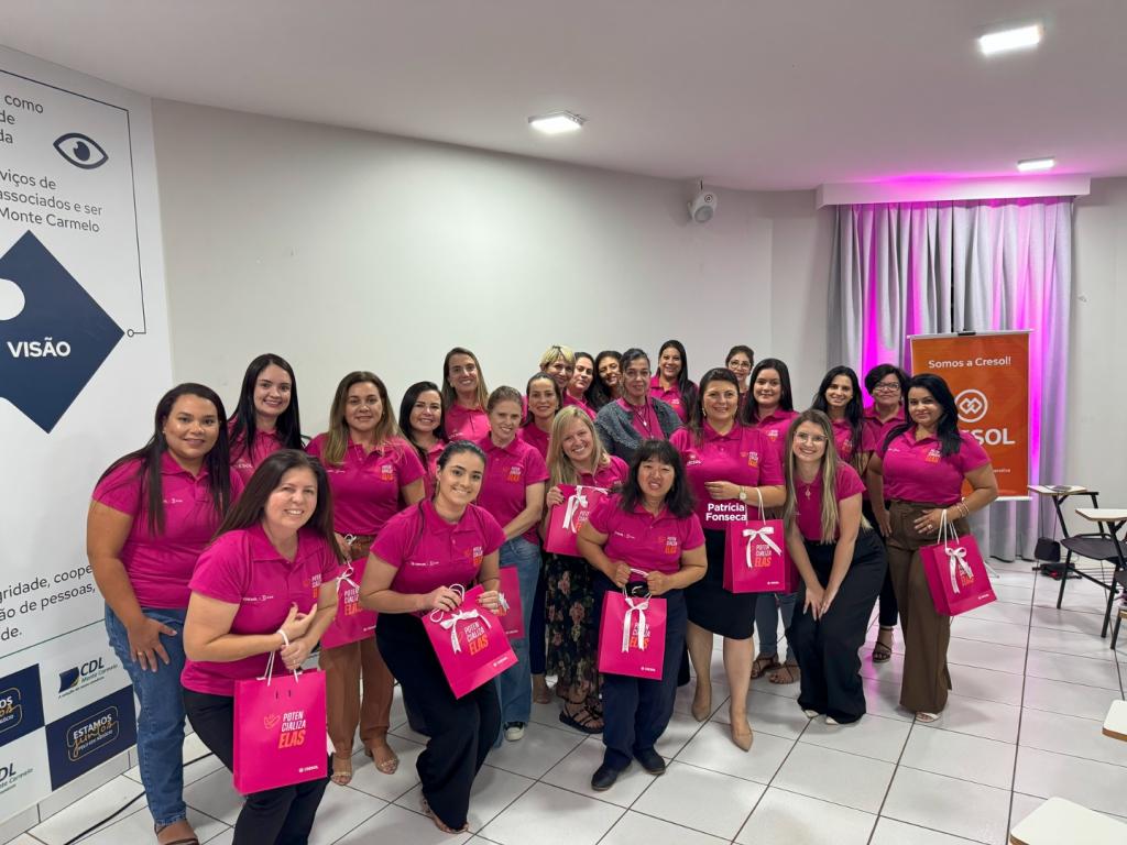 Cresol capacita mulheres no Projeto Potencializa Elas com palestra de apresentadora da Módulo FM