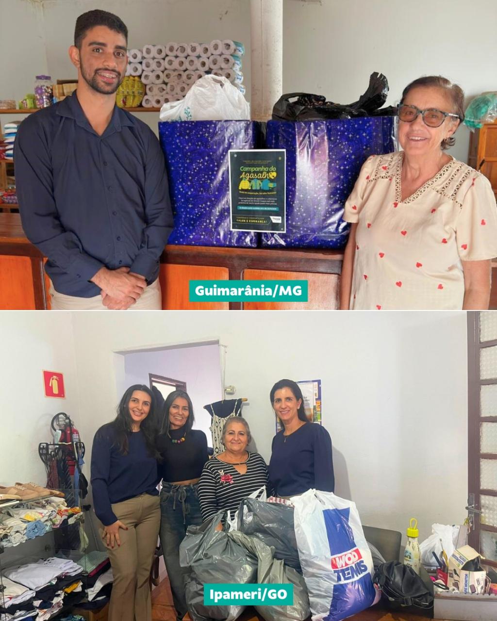Imagem 11 do post Campanha do Agasalho 2025 do Sicoob Coopacredi faz doação a 27 instituições