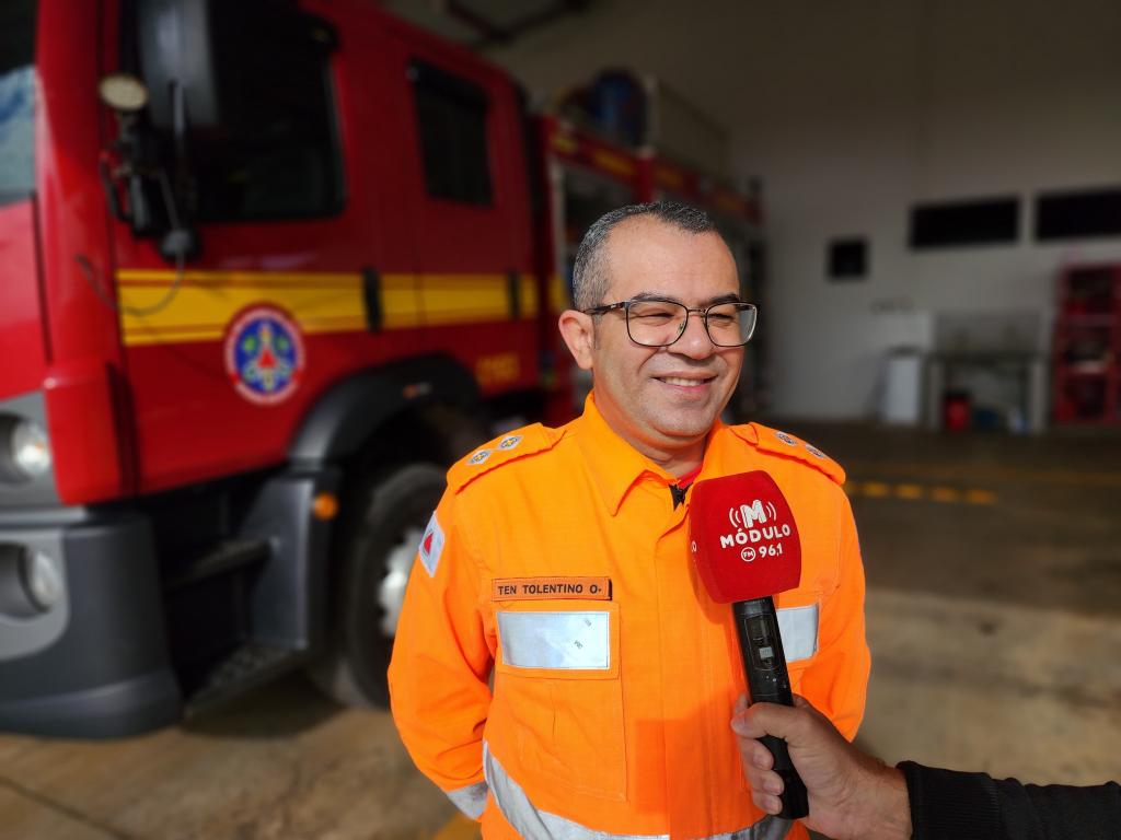 Corpo de Bombeiros reforça 