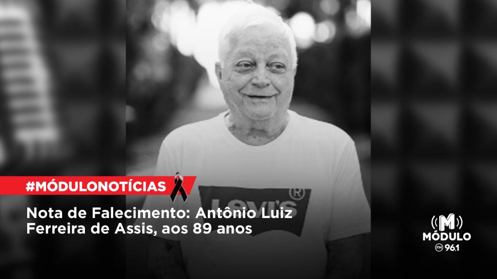 Nota de Falecimento: Antônio Luiz Ferreira de Assis, aos 89 anos