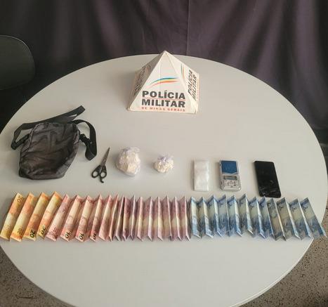 Polícia Militar prende suspeito de tráfico de drogas no bairro Enéas, em Patrocínio