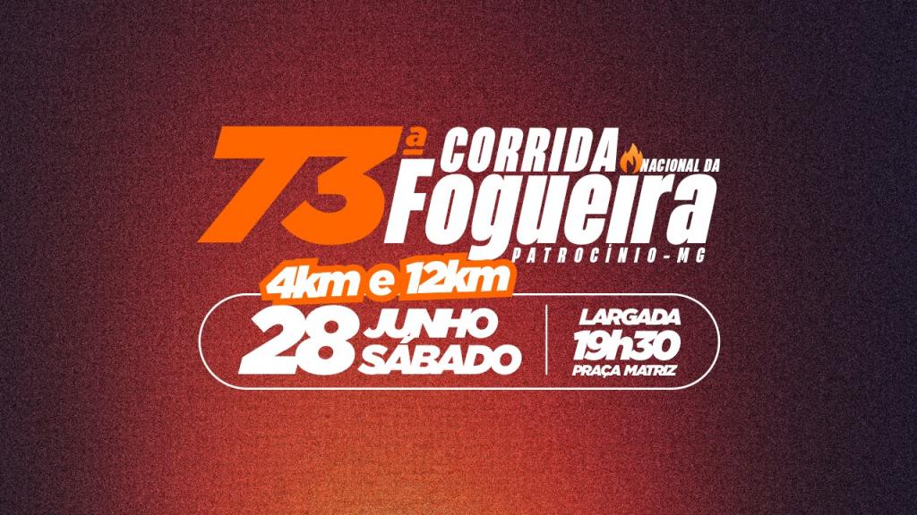 Prefeitura retifica resultado da prova de 4 km da Corrida Nacional da Fogueira