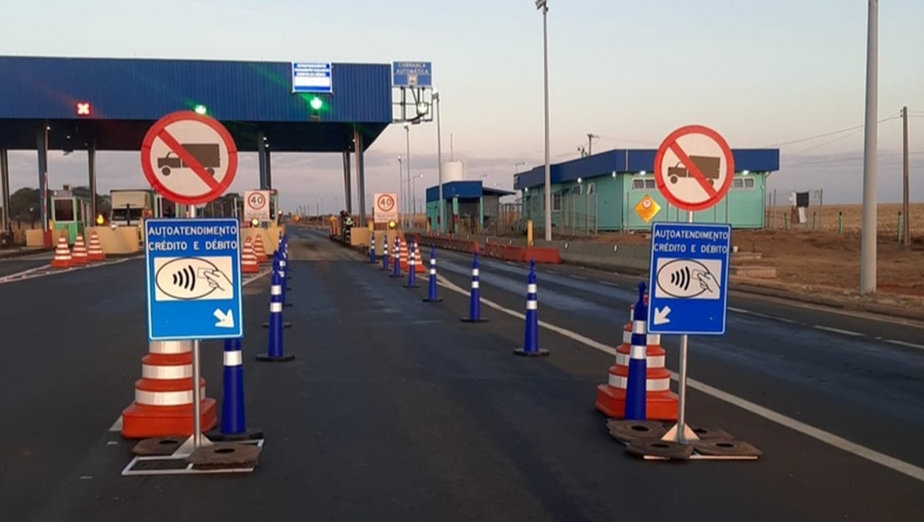 Cabines de autoatendimento são implantadas em praças de pedágio do Triângulo Mineiro