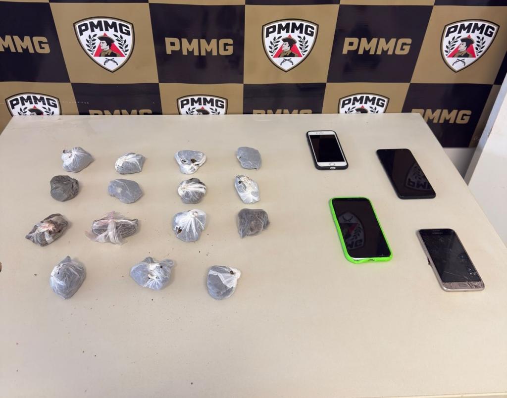 Polícia encontra boca de fumo no bairro Marciano Brandão e apreende 15 tabletes de maconha