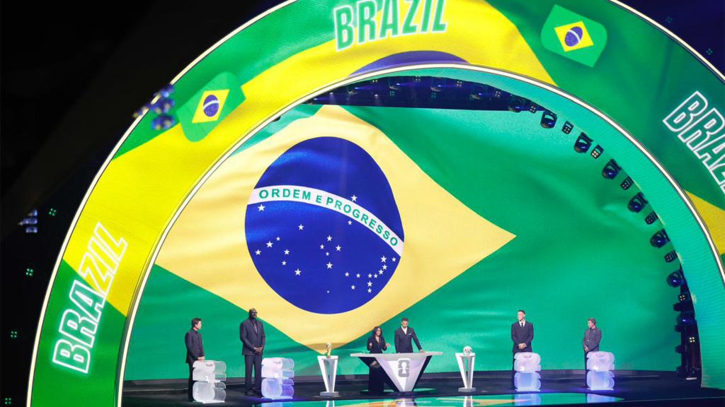 Definidos os adversários do Brasil na Copa 2026; seleção estreia em 13 de junho
