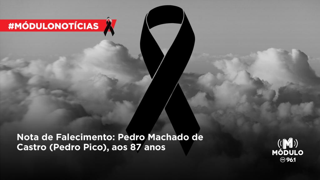 Nota de Falecimento: Pedro Machado de Castro (Pedro Pico), aos 87 anos