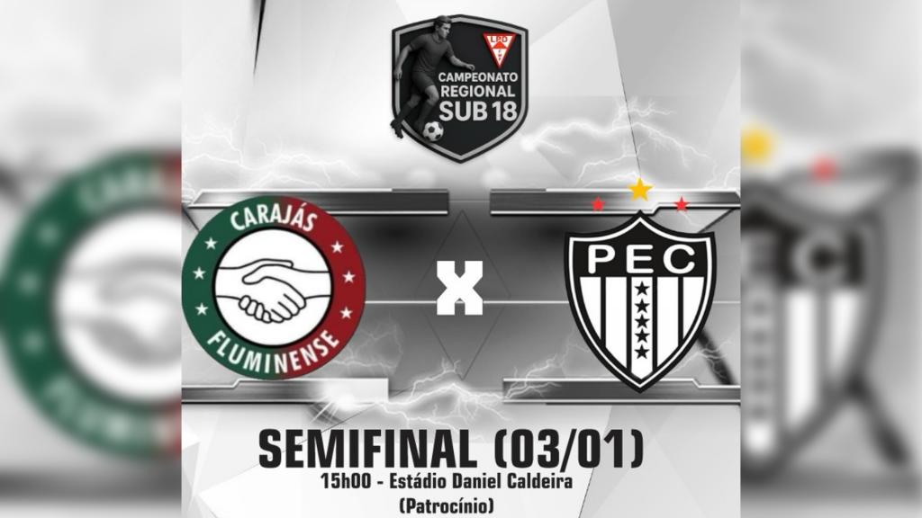 Papo de Final: Carajás/Fluminense enfrenta o Paranaíba neste sábado pela semifinal do Regional Sub-18