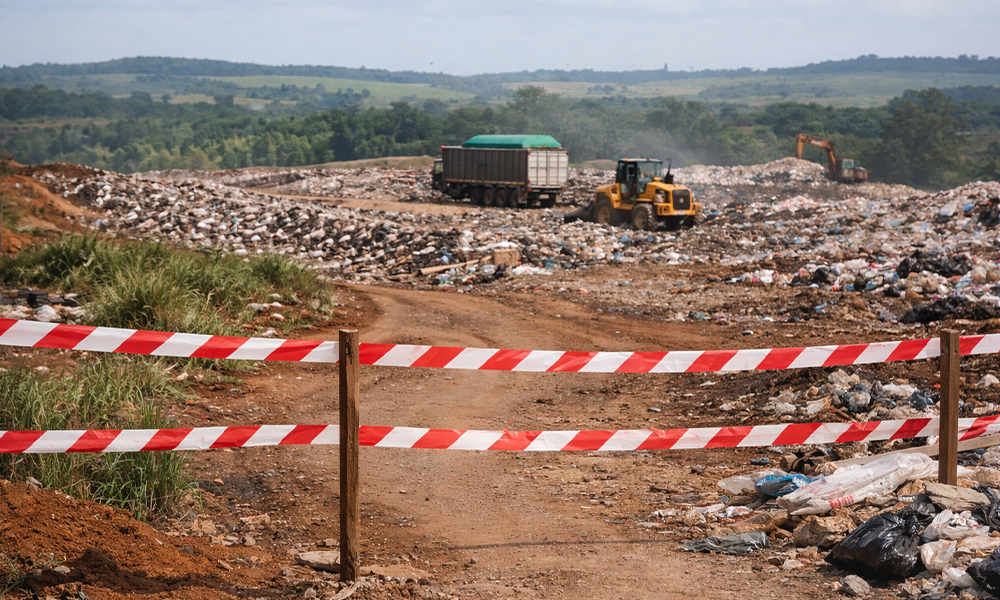 Patrocínio começa processo de fechamento do lixão após quase 30 anos de funcionamento