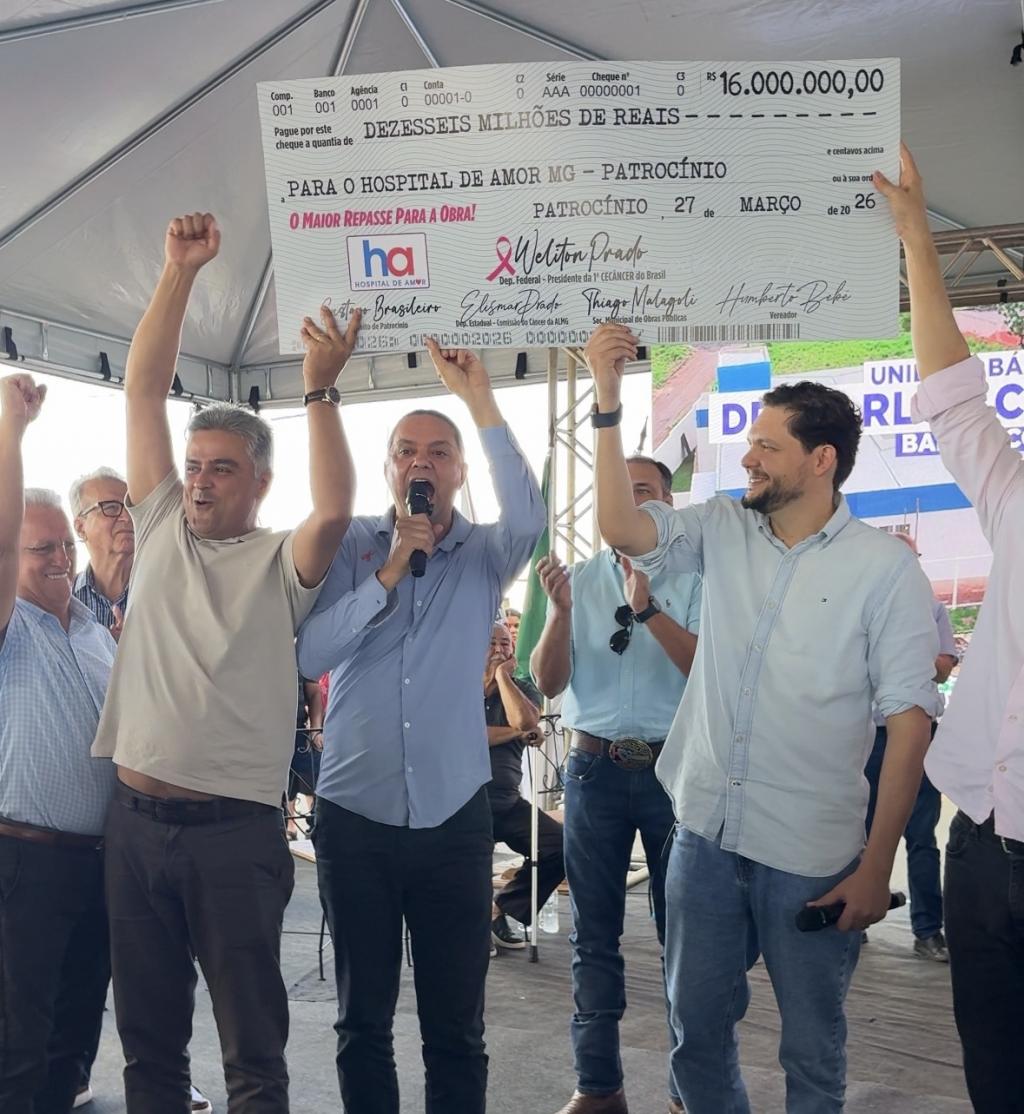 Hospital do Câncer de Patrocínio recebe novos recursos e prevê inauguração em julho