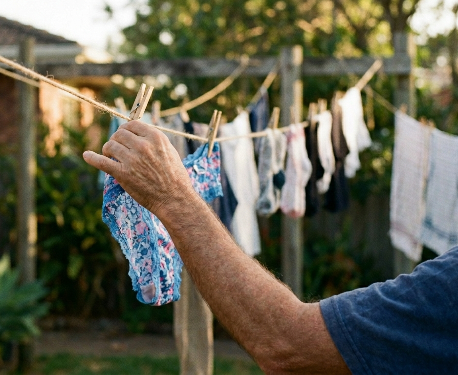 Homem é preso acusado de furtar calcinha no varal...