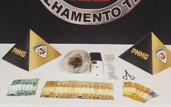 Acusado de tráfico é preso com drogas no bairro Boa Esperança