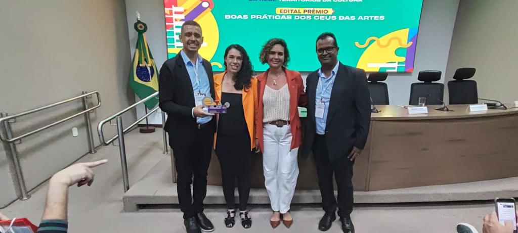 Imagem 1 do post CEU das Artes de Patrocínio conquista 3º lugar nacional em premiação cultural do Ministério da Cultura