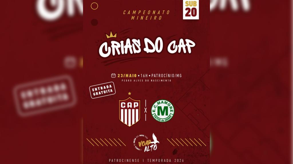 Clássico entre CAP e Mamoré pelo Mineiro Sub-20 movimenta...