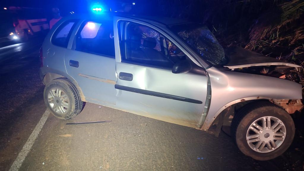 Imagem 1 do post Ultrapassagem termina em acidente com morte na BR-352 entre Lagoa Formosa e Carmo do Paranaíba