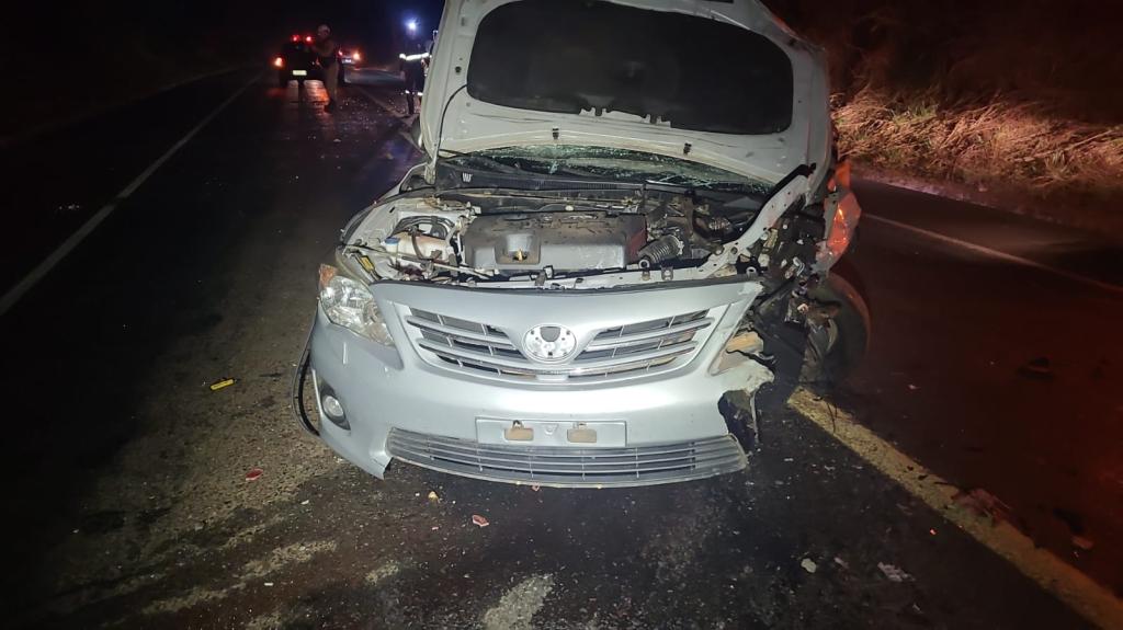 Ultrapassagem termina em acidente com morte na BR-352 entre Lagoa Formosa e Carmo do Paranaíba